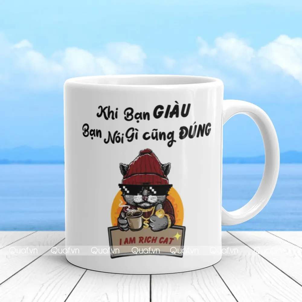 Cốc in chữ tạo động lực